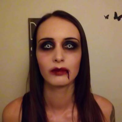 maquillage vampire